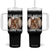 Funny Bigfoot Baseball Catcher Tumbler With Handle Go Ahead I Dare You Gift TS12 One Size: 40 oz Black Print Your Wear