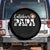 Catchers Papa Spare Tire Cover Funny Gift For Catcher Player TS12 No hole Black Print Your Wear