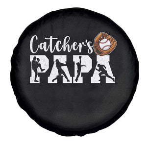 Catchers Papa Spare Tire Cover Funny Gift For Catcher Player TS12 Print Your Wear