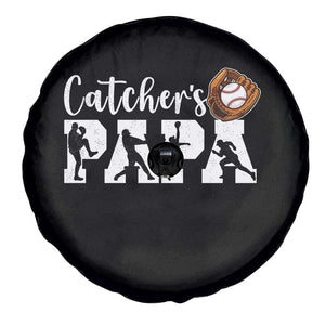 Catchers Papa Spare Tire Cover Funny Gift For Catcher Player TS12 Print Your Wear