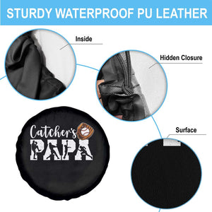 Catchers Papa Spare Tire Cover Funny Gift For Catcher Player TS12 Print Your Wear
