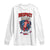 Respect The Drip Long Sleeve Shirt Patriotic Baseball USA Sports Lover TS12 White Print Your Wear