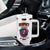 Respect The Drip Tumbler With Handle Patriotic Baseball USA Sports Lover TS12 Print Your Wear