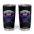Respect The Drip Tumbler Cup Funny Baseball Catcher Mask Sports Lover TS12 Black Print Your Wear