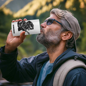 Rock And Roll Dachshund 4 in 1 Can Cooler Tumbler Dog Playing Guitar Music Lover TS12 Print Your Wear