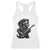 Rock And Roll Dachshund Racerback Tank Top Dog Playing Guitar Music Lover TS12 White Print Your Wear