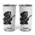 Rock And Roll Dachshund Tumbler Cup Dog Playing Guitar Music Lover TS12 White Print Your Wear