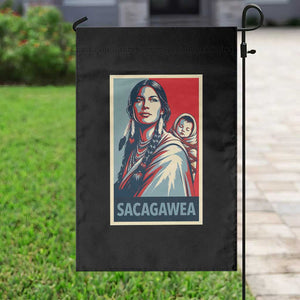 Womens History Month Sacagawea Garden Flag Native American Heritage Graphic
