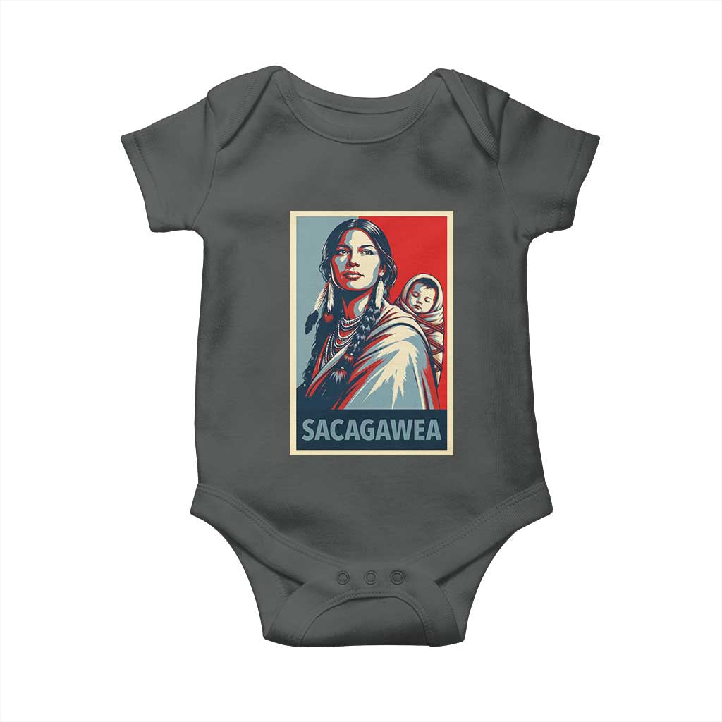 Womens History Month Sacagawea Baby Onesie Native American Heritage Graphic