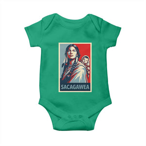 Womens History Month Sacagawea Baby Onesie Native American Heritage Graphic