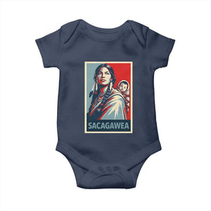 Womens History Month Sacagawea Baby Onesie Native American Heritage Graphic
