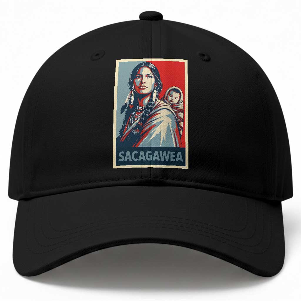 Womens History Month Sacagawea Baseball Cap Native American Heritage Graphic TS12 Print Your Wear