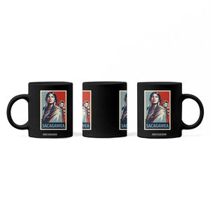 Womens History Month Sacagawea Coffee Mug Native American Heritage Graphic