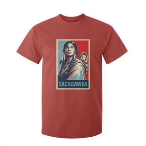 Womens History Month Sacagawea T Shirt For Kid Native American Heritage Graphic