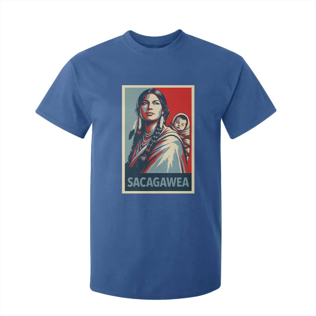 Womens History Month Sacagawea T Shirt For Kid Native American Heritage Graphic