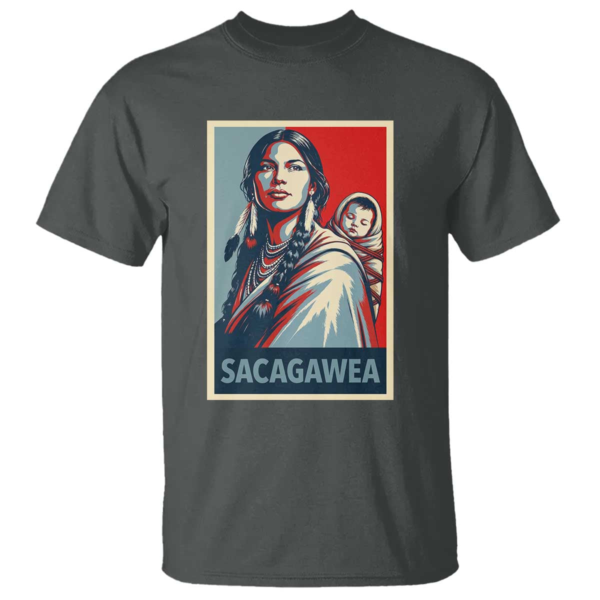 Womens History Month Sacagawea T Shirt Native American Heritage Graphic