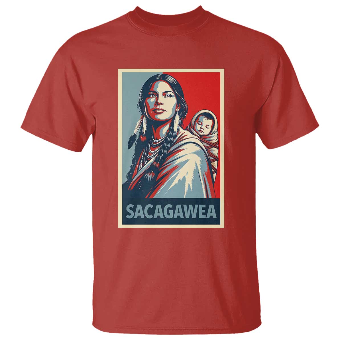 Womens History Month Sacagawea T Shirt Native American Heritage Graphic