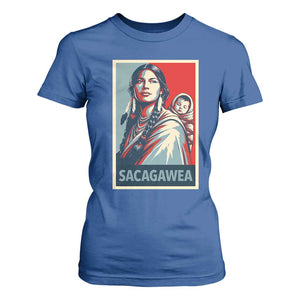 Womens History Month Sacagawea T Shirt For Women Native American Heritage Graphic