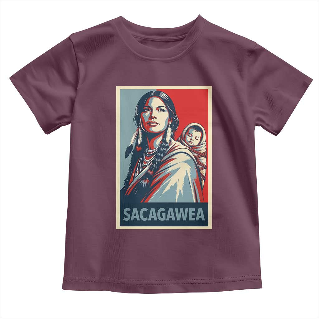 Womens History Month Sacagawea Toddler T Shirt Native American Heritage Graphic