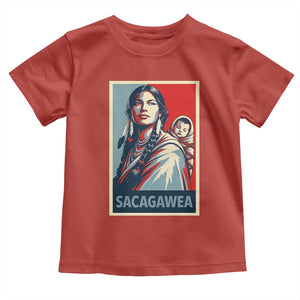 Womens History Month Sacagawea Toddler T Shirt Native American Heritage Graphic
