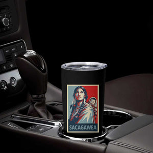 Womens History Month Sacagawea Tumbler Cup Native American Heritage Graphic