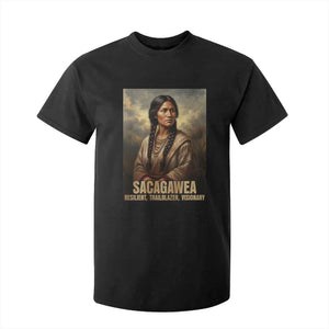 Sacagawea Native American Woman T Shirt For Kid Resilient Trailblazer Visionary