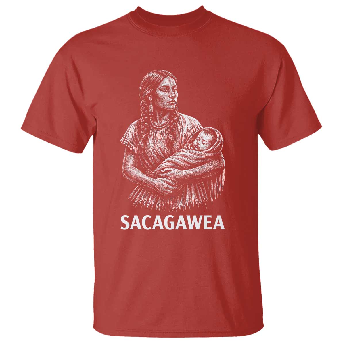 Sacagawea T Shirt Native American Womens History Month Graphic