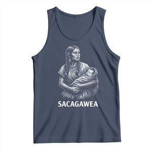 Sacagawea Tank Top Native American Womens History Month Graphic