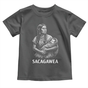 Sacagawea Toddler T Shirt Native American Womens History Month Graphic