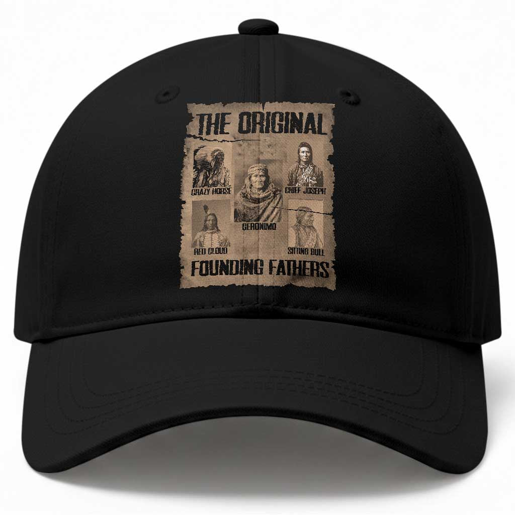 The Original Founding Fathers Baseball Cap Native American Indigenous Leaders Graphic TS12 Print Your Wear