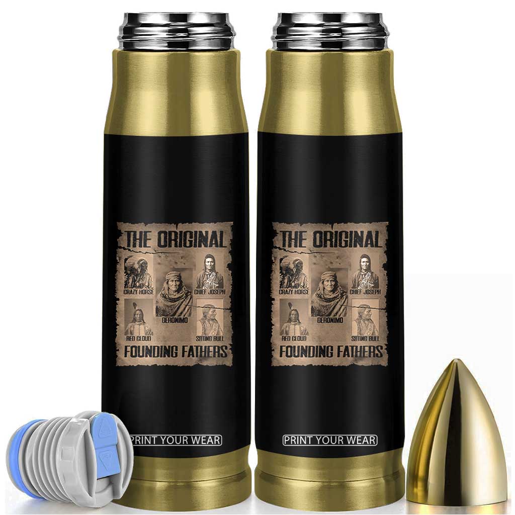 The Original Founding Fathers Bullet Tumbler Native American Indigenous Leaders Graphic