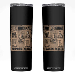 The Original Founding Fathers Skinny Tumbler Native American Indigenous Leaders Graphic