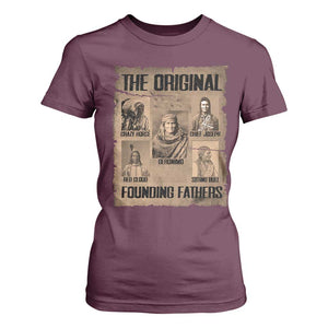 The Original Founding Fathers T Shirt For Women Native American Indigenous Leaders Graphic
