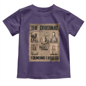 The Original Founding Fathers Toddler T Shirt Native American Indigenous Leaders Graphic