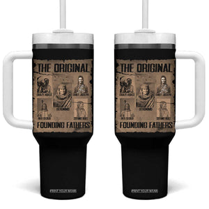 The Original Founding Fathers Tumbler With Handle Native American Indigenous Leaders Graphic