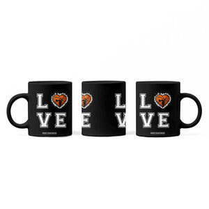 Love Basketball Coffee Mug Cracked Ball Graphic For Sport Lover TS12 Print Your Wear