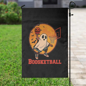 Funny Black Ghost Halloween Basketball Garden Flag Boosketball Dunk Gift TS12 Print Your Wear
