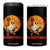Funny Black Ghost Halloween Basketball 4 in 1 Can Cooler Tumbler Boosketball Dunk Gift TS12 One Size: 16 oz Black Print Your Wear