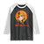 Funny Black Ghost Halloween Basketball Raglan Shirt Boosketball Dunk Gift TS12 Black White Print Your Wear