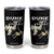 Halloween Dunk Or Treat Tumbler Cup Funny Skeleton And Ghost Playing Basketball TS12 Black Print Your Wear
