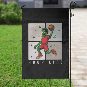 Hoop Life Garden Flag Halloween Zombie Basketball Spooky Game TS12 Print Your Wear
