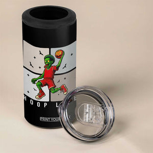 Hoop Life 4 in 1 Can Cooler Tumbler Halloween Zombie Basketball Spooky Game TS12 Print Your Wear