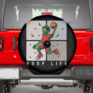 Hoop Life Spare Tire Cover Halloween Zombie Basketball Spooky Game TS12 Black Print Your Wear