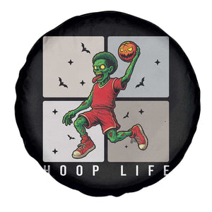 Hoop Life Spare Tire Cover Halloween Zombie Basketball Spooky Game TS12 Print Your Wear