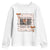 Basketball Game Day Youth Sweatshirt Retro Coquette Bow Gift For Sport Lovers TS12 White Print Your Wear