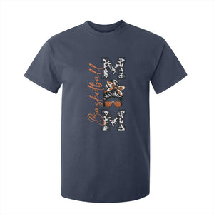 Basketball Mom T Shirt For Kid Retro Style Gift For Sports Lover TS12 Navy Print Your Wear