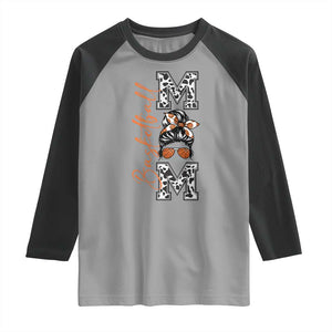 Basketball Mom Raglan Shirt Retro Style Gift For Sports Lover TS12 Sport Gray Black Print Your Wear