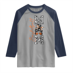 Basketball Mom Raglan Shirt Retro Style Gift For Sports Lover TS12 Sport Gray Navy Print Your Wear