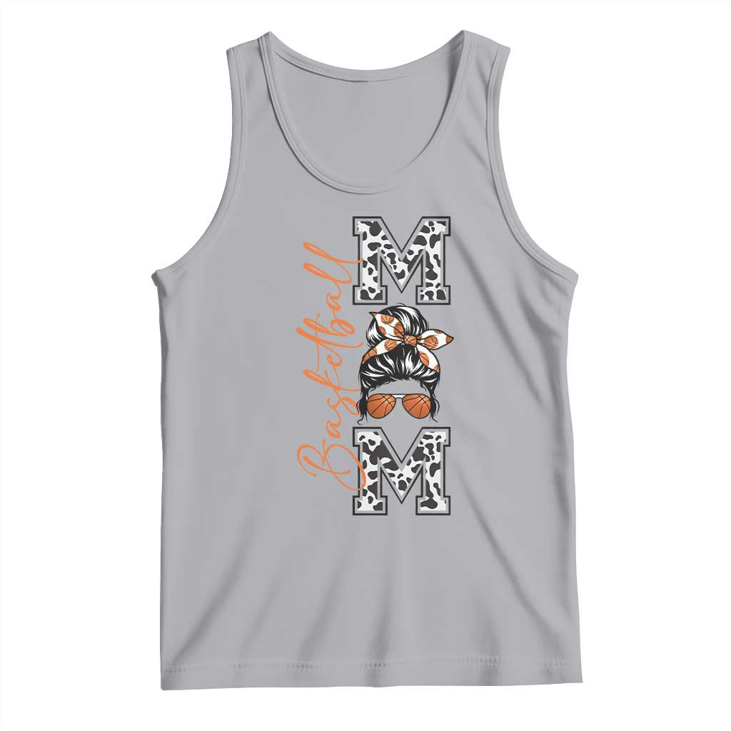Basketball Mom Tank Top Retro Style Gift For Sports Lover TS12 Athletic Heather Print Your Wear