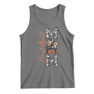 Basketball Mom Tank Top Retro Style Gift For Sports Lover TS12 Black Heather Print Your Wear